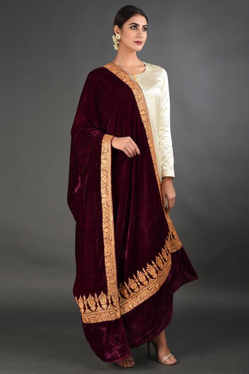 A Velvet Dupatta