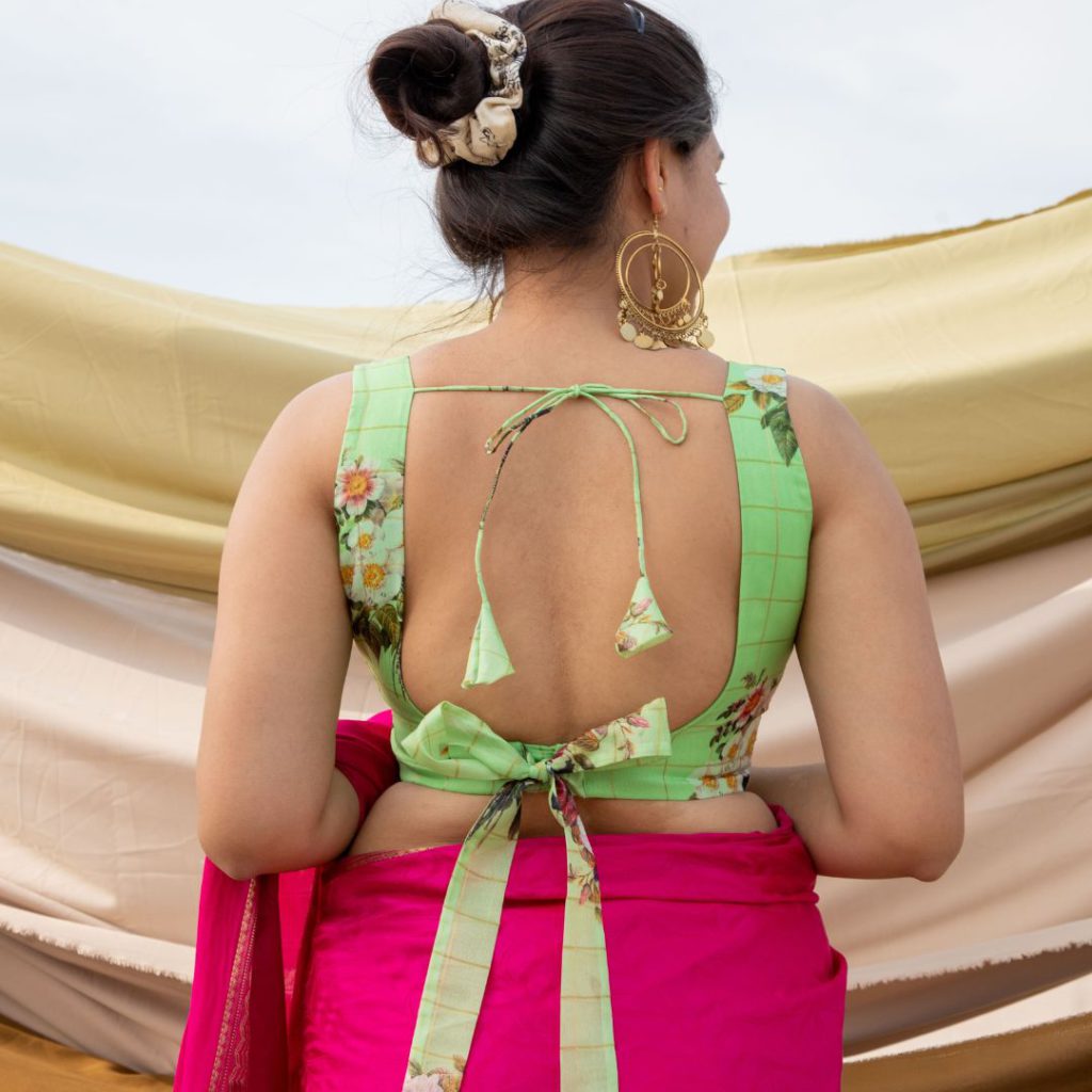 5 Stunning Saree Blouse Back Neck Designs To Make Heads Turn