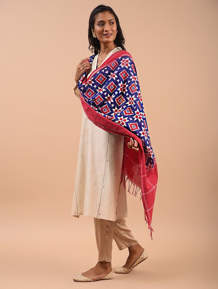 An Ikat Dupatta