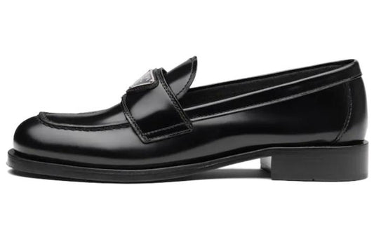 Gucci Horsebit Slip On Loafer Gold-Tone Black Leather (Women's) - 571050  0G0V0 1000 - US