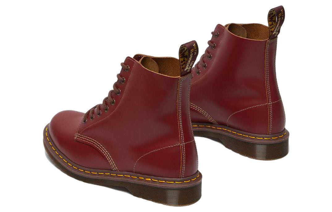 Dr.Martens Vintage 1460 8 Eye Boot Red | POIZON