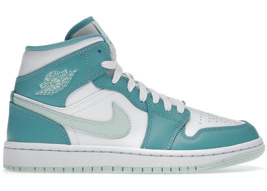 Air Jordan 1 Mid Utility GS 'Fleece' - Air Jordan - DO2207 264 - pearl  white/dark driftwood/pink salt/racer blue