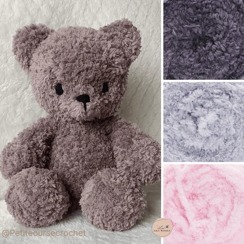 Fluffy yarn: Koala - Himalaya LilyWools - Amigurumis and Crochets