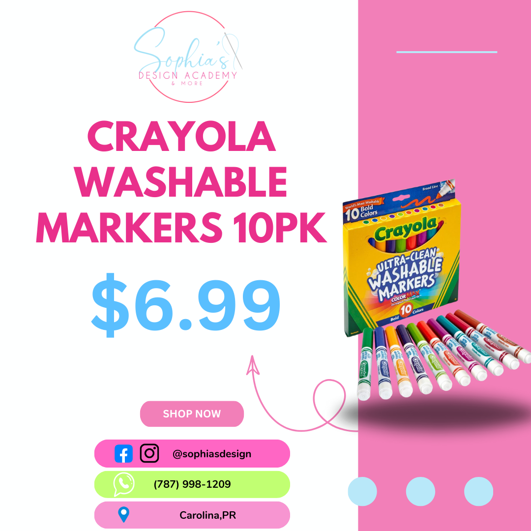 Crayola Washable Markers 10PK