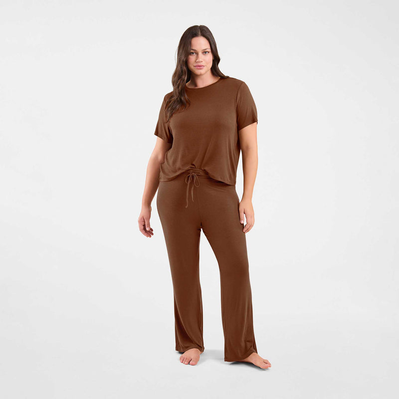 Ribbed Pajama Set