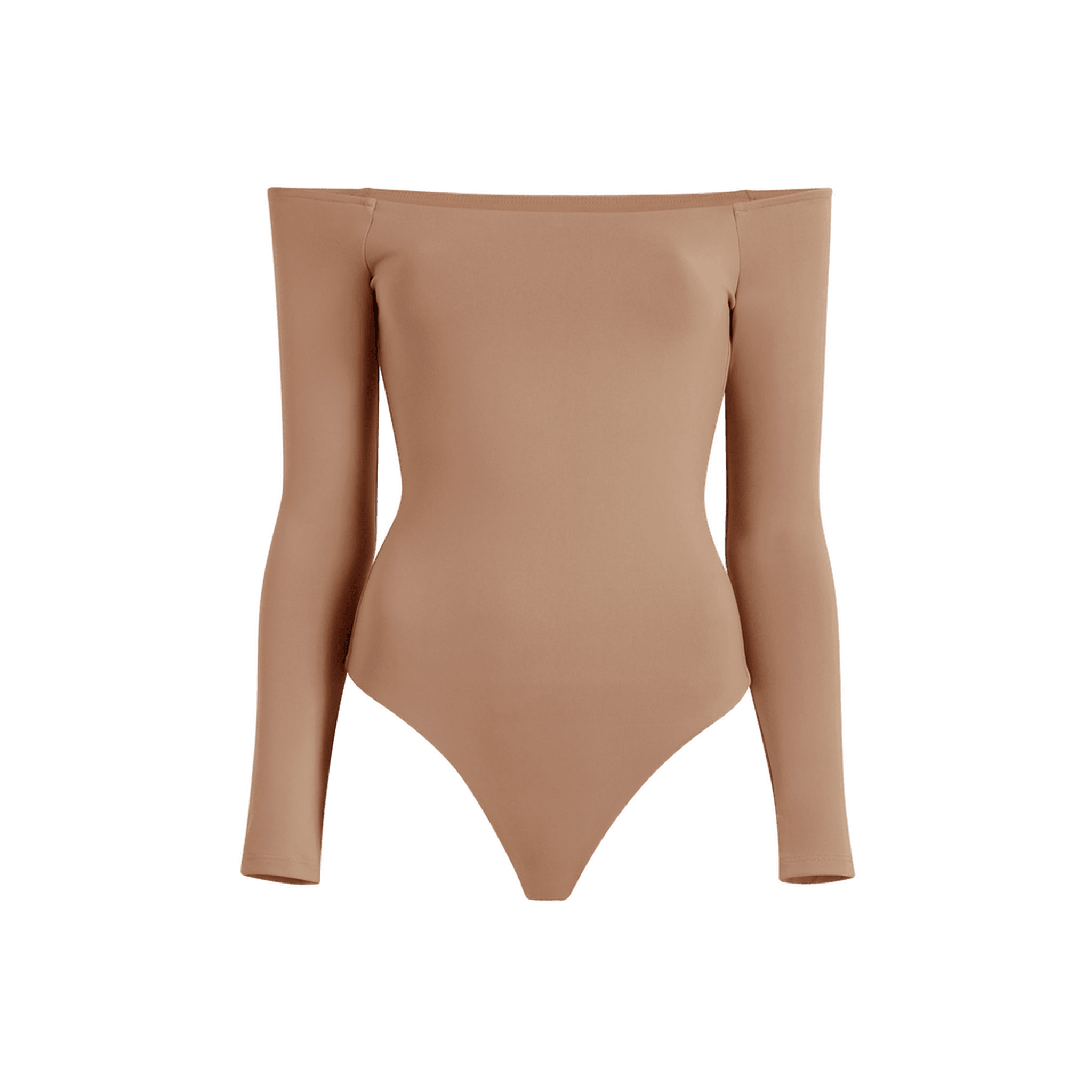 Babaton Off-The-Shoulder Thong Bodysuit, • Pre-loved