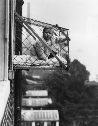 1930s baby cage