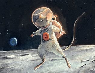Torben Kuhlmann: Armstrong, The Adventurous Journey of a Mouse to the Moon