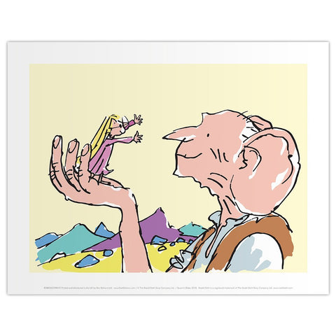 Quentin Blake Print: The B.F.G. 