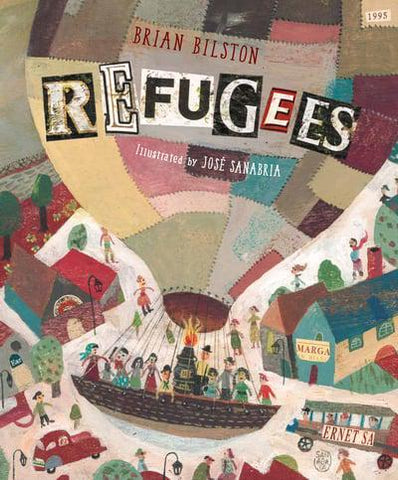Brian Bilston: Refugees, illustrated by Jose Sanabria