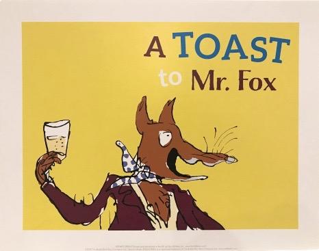 Quentin Blake Print: Fantastic Mr. Fox