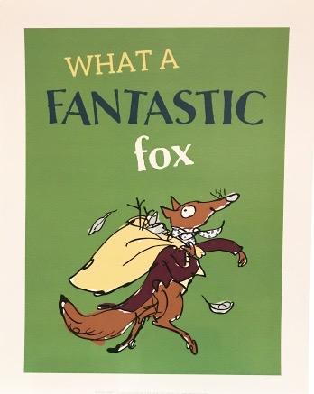 Fantastic Mr. Fox print by Quentin Blake