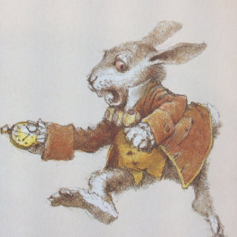 The White Rabbit illustration by Robert Ingpen