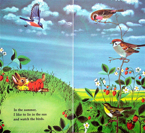 Ole Risom: I Am A Bunny, illustrated by Richard Scarry
