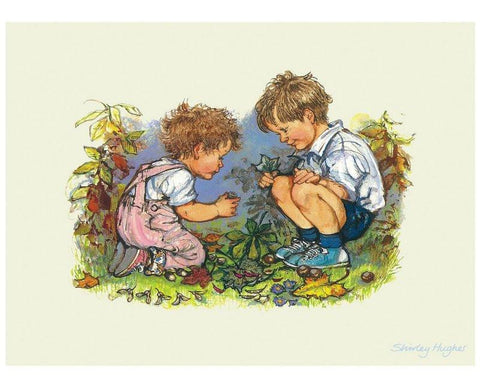Alfie and Annie Rose print by Shirley Hughes