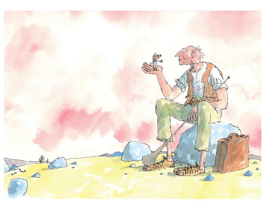 Print: Roald Dahl - The BFG (Pink Clouds) – Tales for Tadpoles