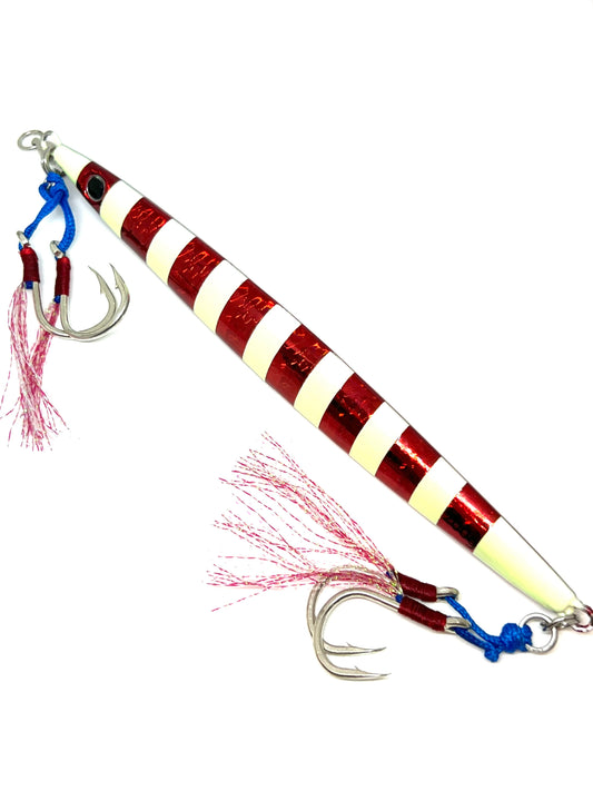 one eye slow pitch jig 400g rocket red – DEEP C TACKLE