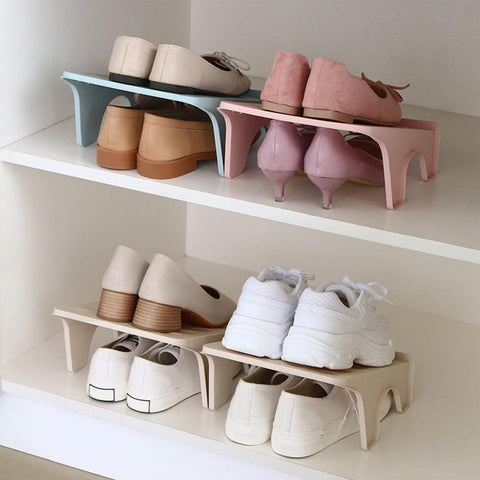 like-it Space-Saving Shoe & Sneaker Holders, Closet Organizers, Set of 6 or  12 on Food52