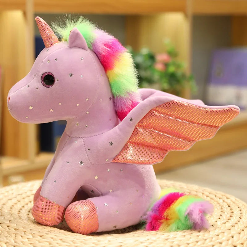Peluche licorne violette cheap