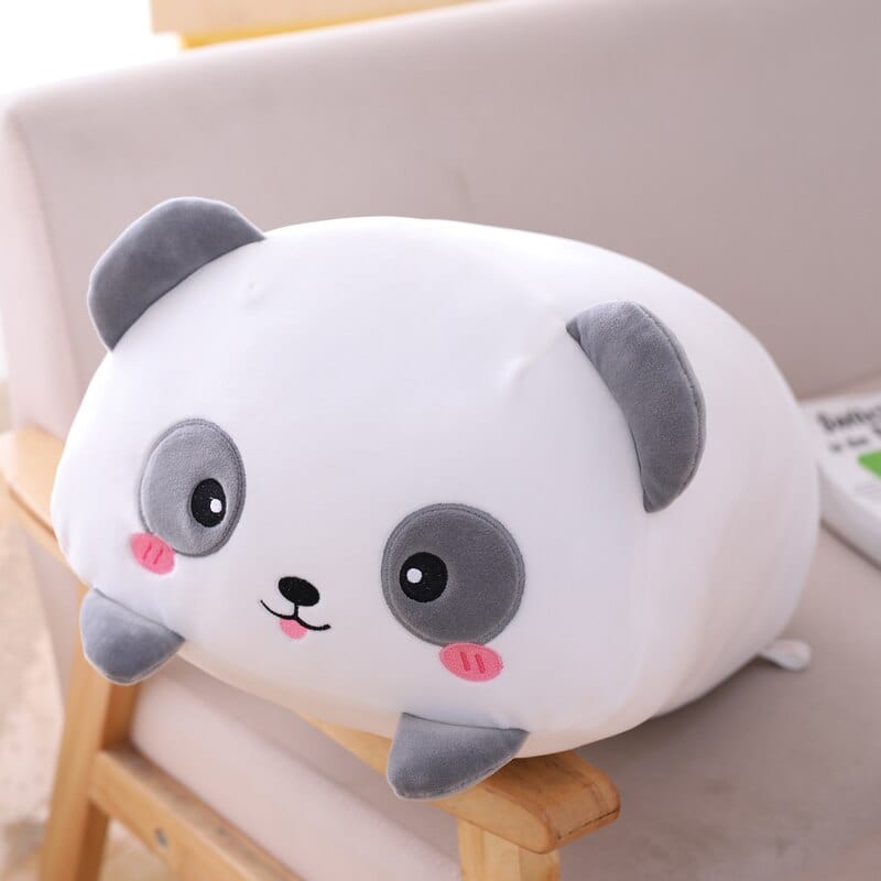 Peluche panda squishmallow aux joues roses – La compagnie de la