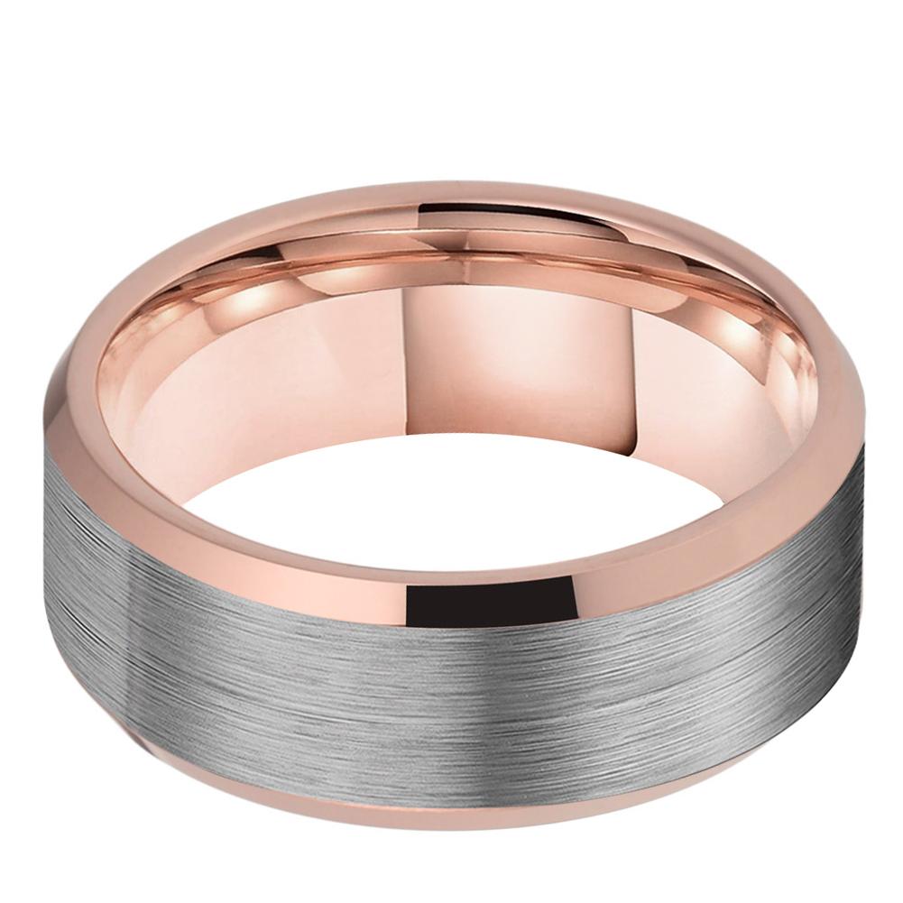 Classic Tungsten Ring | High Quality Metal Brushed | 20mm Length | 22mm Width | 14g Weight Bijou Her
