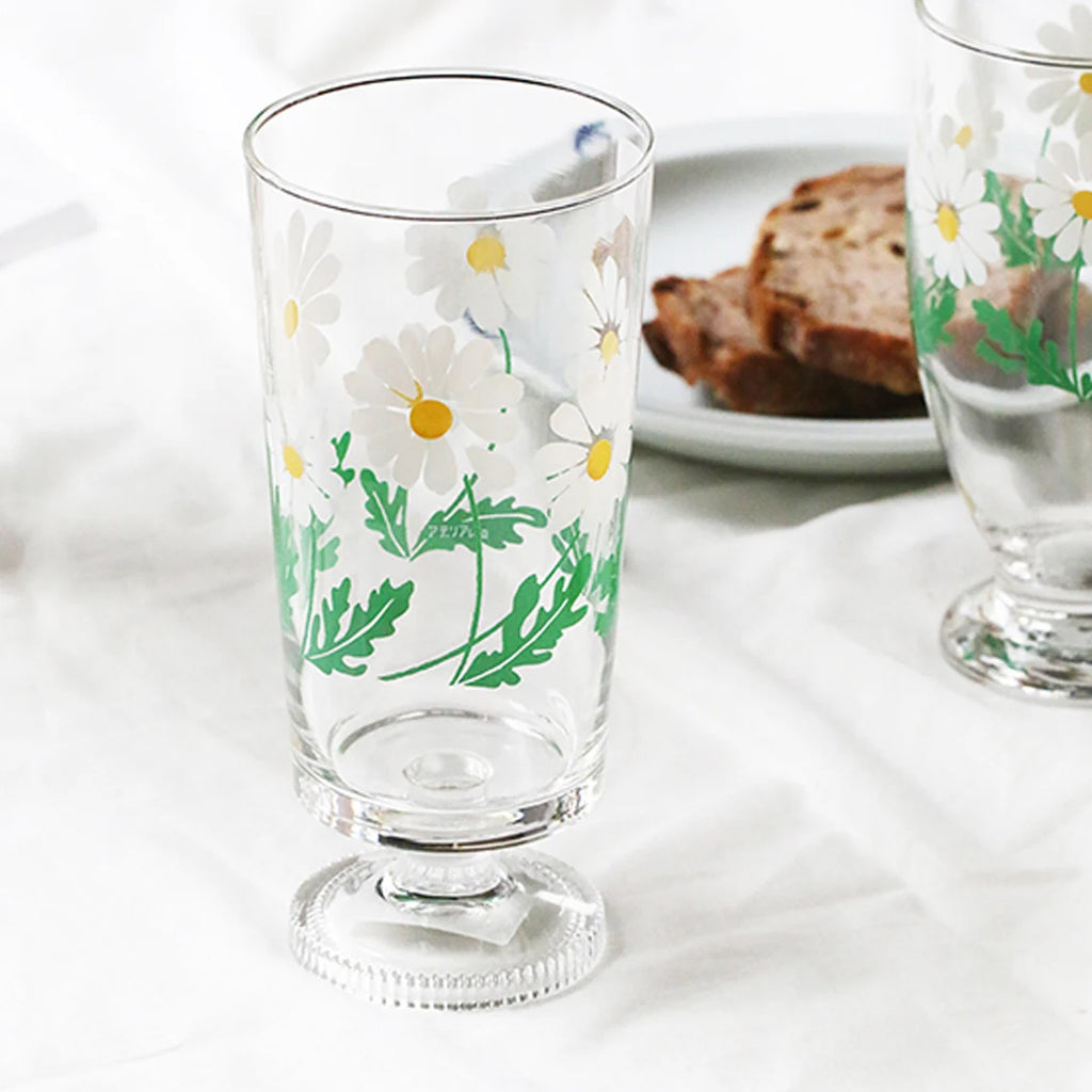 Flower Power Latte/Macchiato Glass