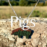 Pig Necklaces