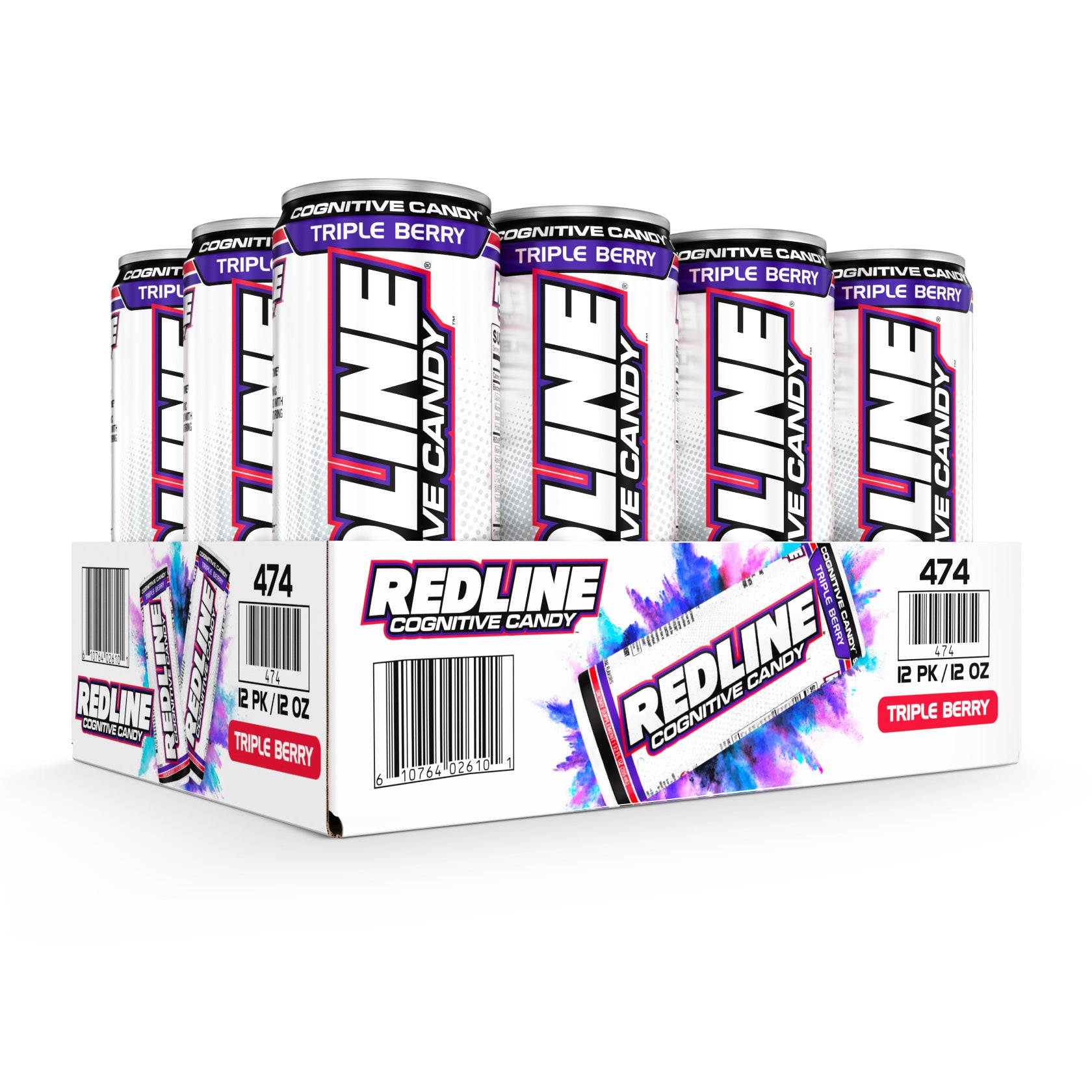 redline cognitive candy caffeine content