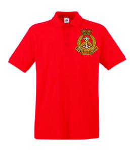 Royal Navy Gunnery Branch Polo Shirt – Military Bullion Badges