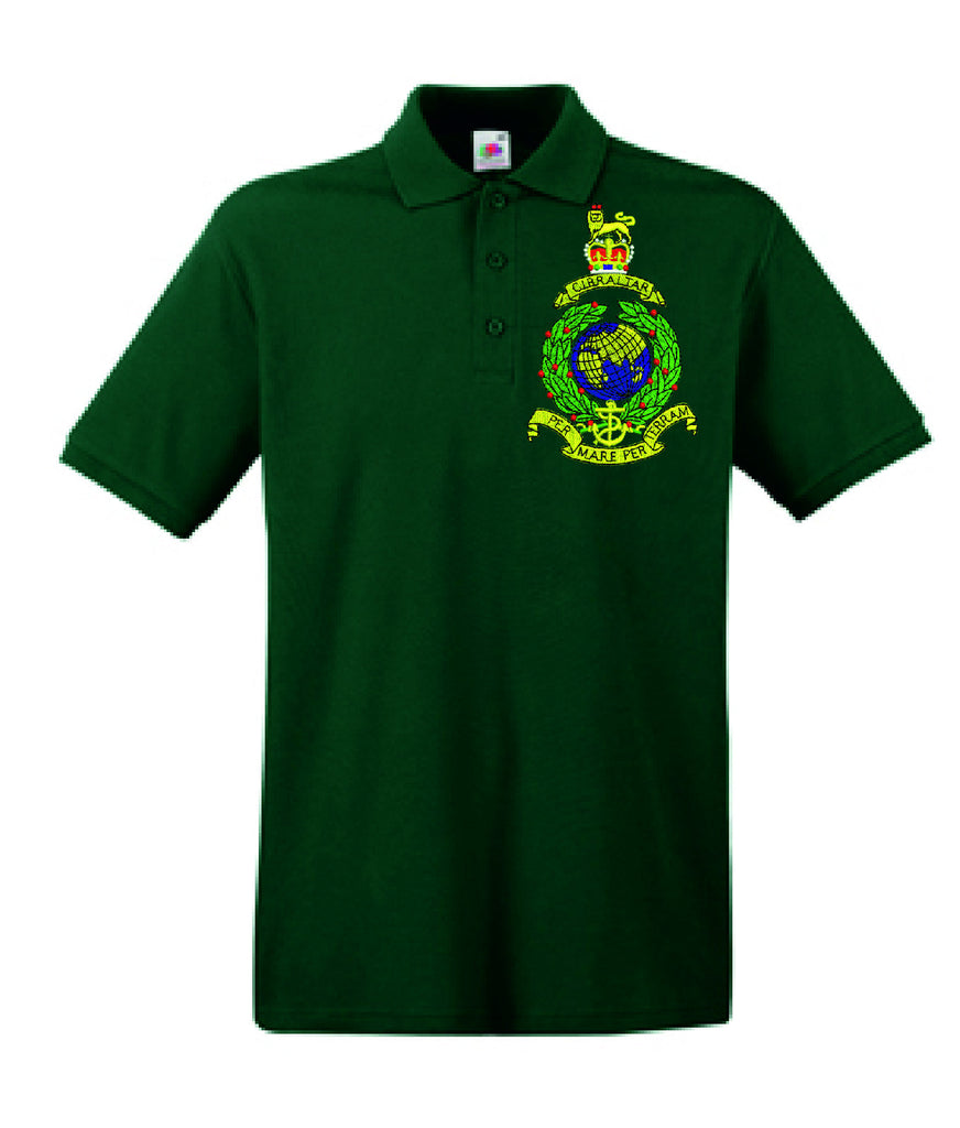 Royal Marines Polo Shirt – Military Bullion Badges
