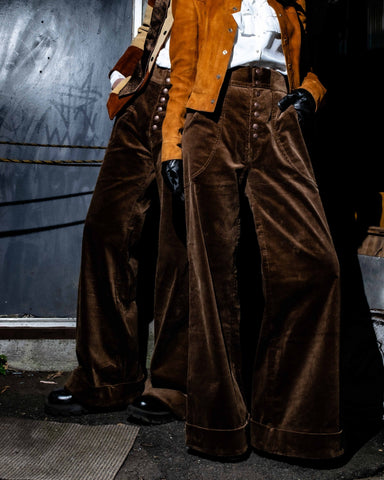 コーデュロイSHIKITARI WIDE FLARE CORDUROY PANTS - その他