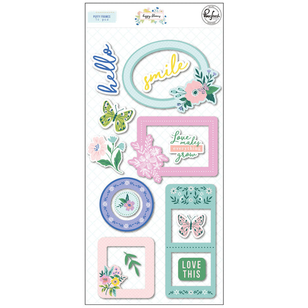 Pinkfresh Studio - Lovely Blooms Collection - Fabric Stickers