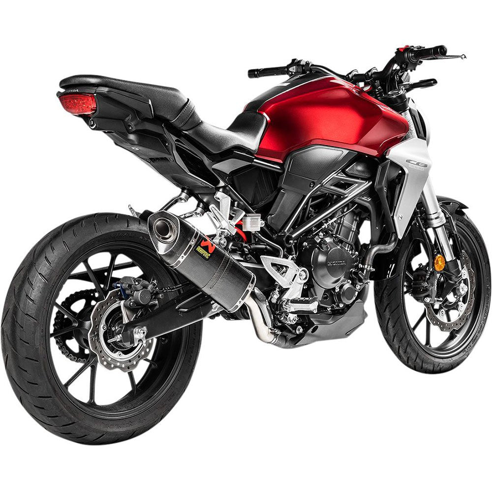 Akrapovic Muffler Carbon CB300R Ref:S-H3SO7-APC Muffler Black