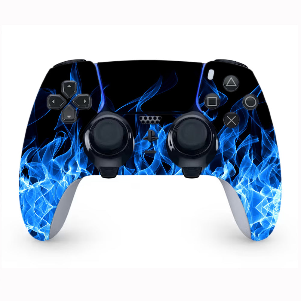 BLUE FIRE - PS5 EDGE CONTROLLERS PROTECTOR SKIN