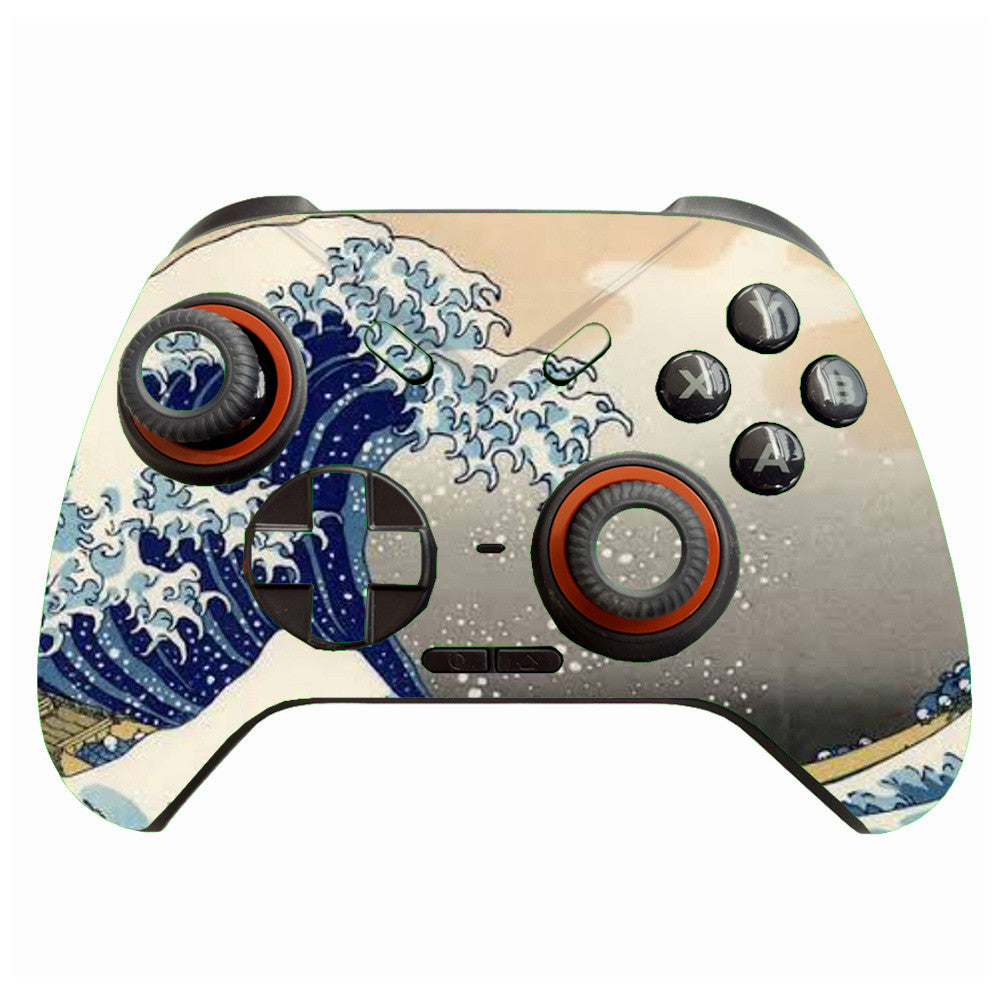 FLYDIGI Direwolf Great Wave Protector Skin: Experience the artistry of the Great Wave while safeguarding your device in style - exclusively from Best Skins