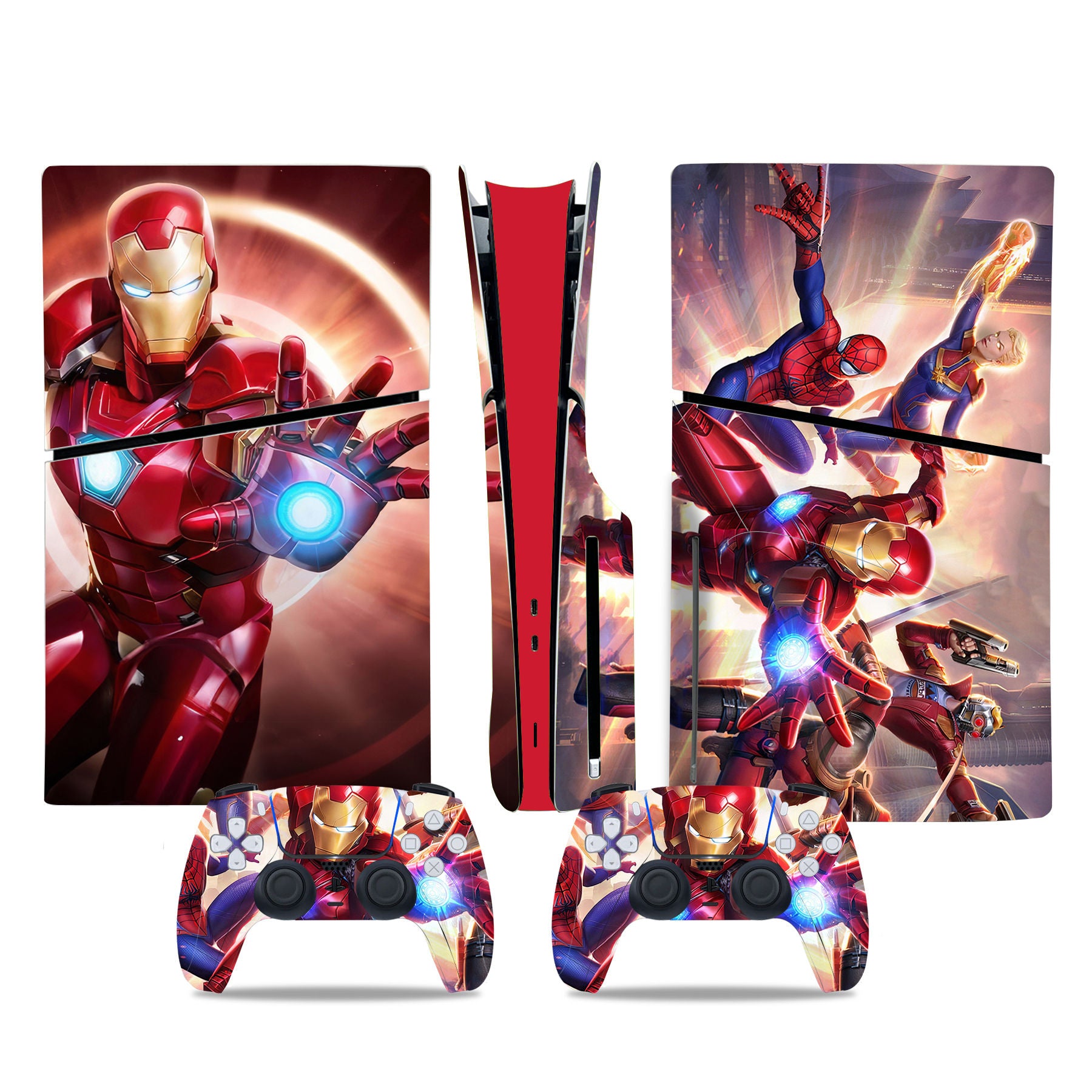 IRON MAN - PLAYSTATION 5 DISK SLIM PROTECTOR SKIN