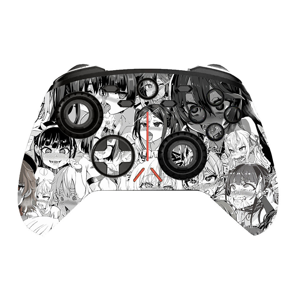 Customized BETOP Asura3 Controller Protector Skin with Anime Ahegao Face graphics by best-skins, adding a playful and unique touch to your gaming setup