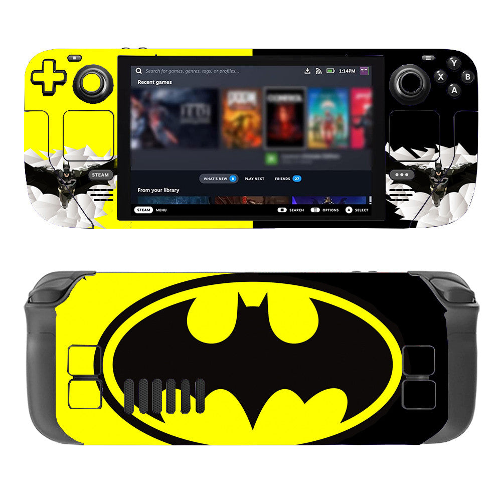 Durable and Stylish Steam Deck Protective Skin with Batman Artwork