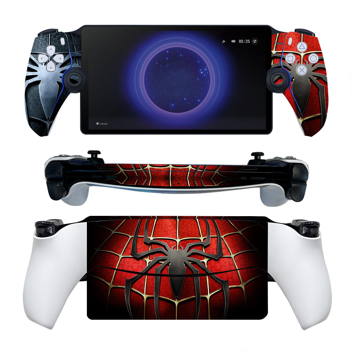 Limited Edition Spider-Man - Elevate your gaming setup with the iconic PlayStation Portal Protector Skin inspired by the legendary superhero