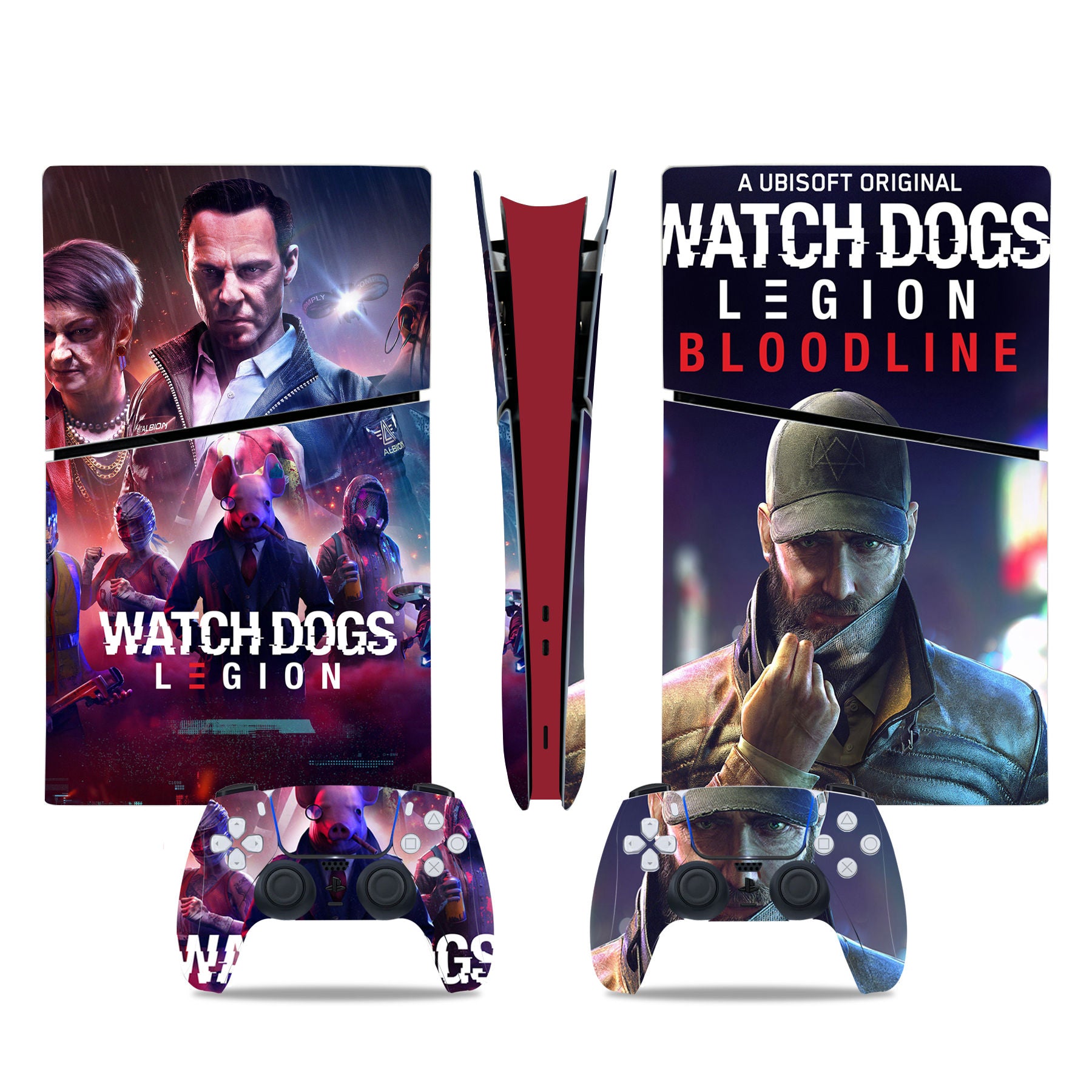 WATCH DOGS - PLAYSTATION 5 DIGITAL SLIM PROTECTOR SKIN