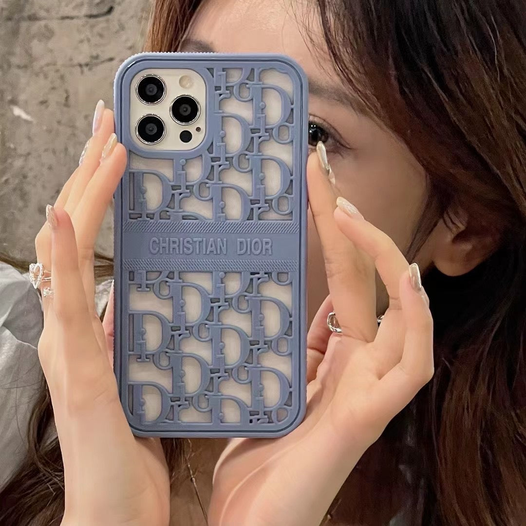 Safeguard Your iPhone in Style with 3D Fashion Dior Soft Case