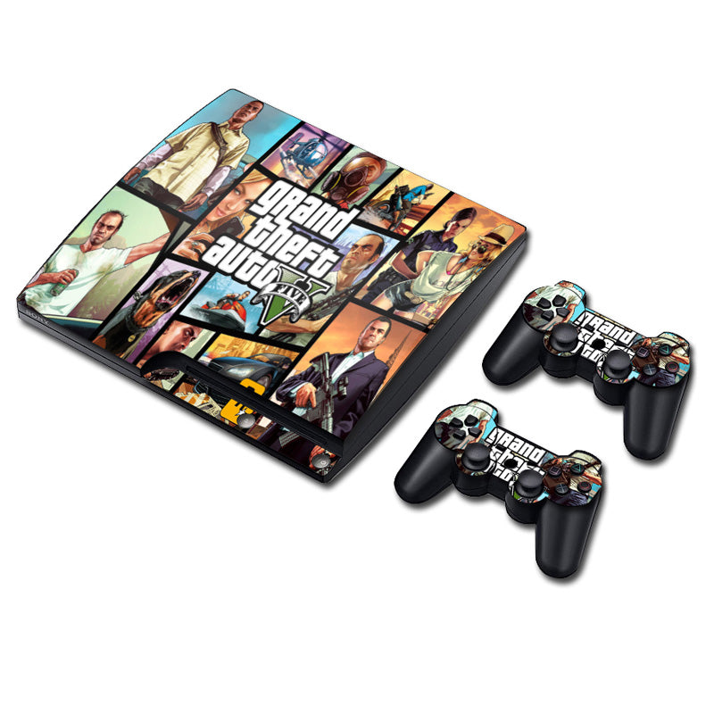 Playstation 3 Slim Sticker Gta, Gta 5 Ps3 Free Download