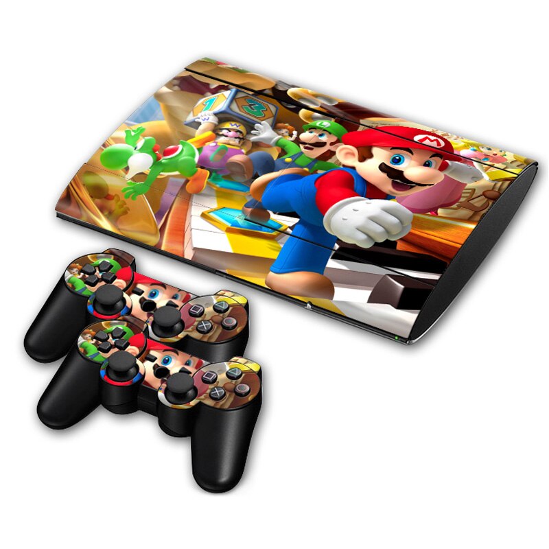 Skin Super Mario Bros Para Ps4 Playstation 4 + 2 Skin Mandos