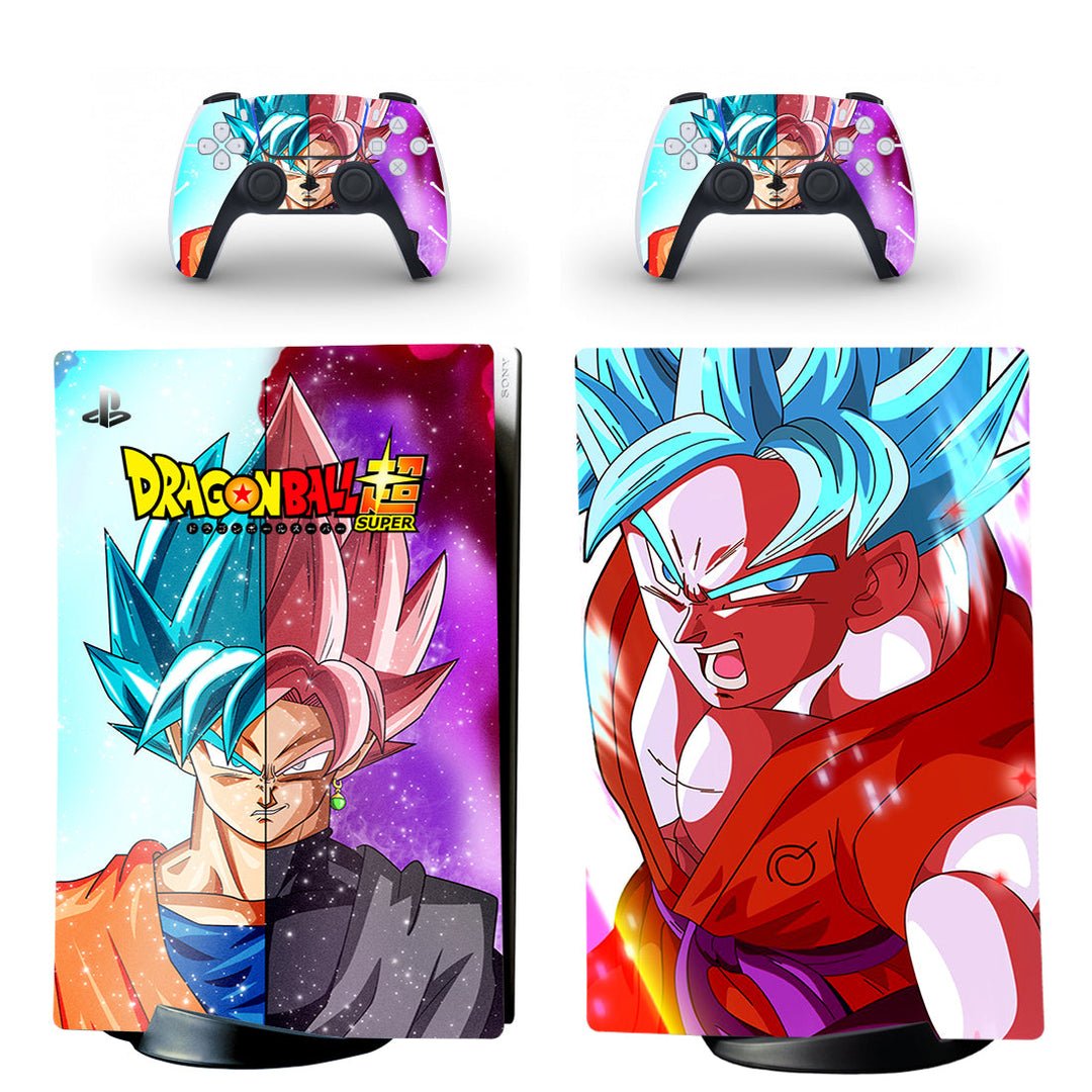 Dragon Ball Goku Vegeta & Shenron PS5 Controller Skin