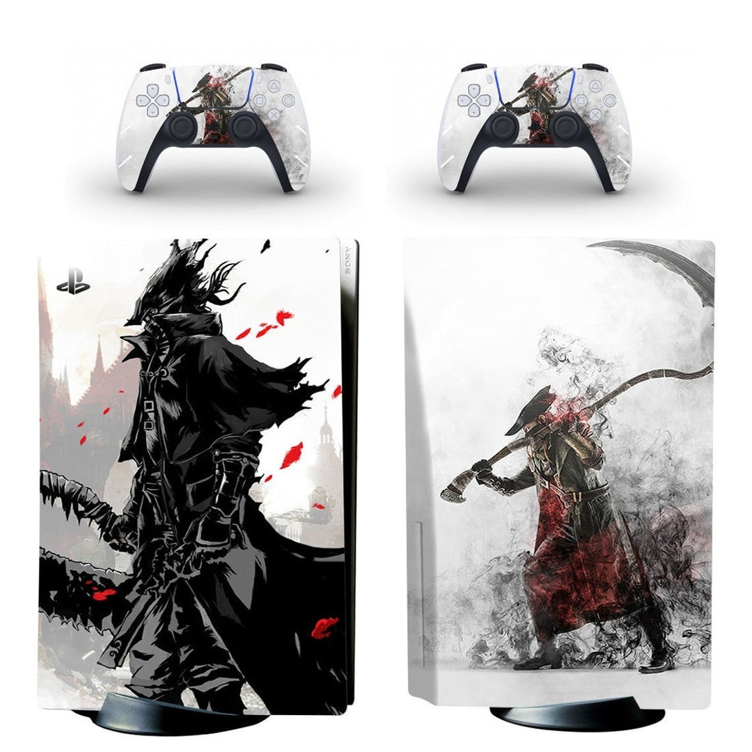 KIT Capa PS5 e Case Controle - Zombie Zumbi The Walking - Pop Arte Skins