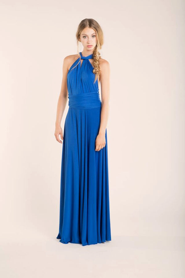 Vestido convertible azul eléctrico dama - Gala Essential | Mimetikbcn – Mimetik