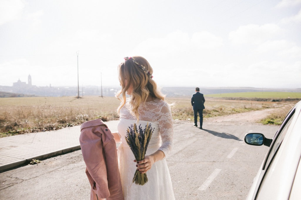 bohemian wedding dress