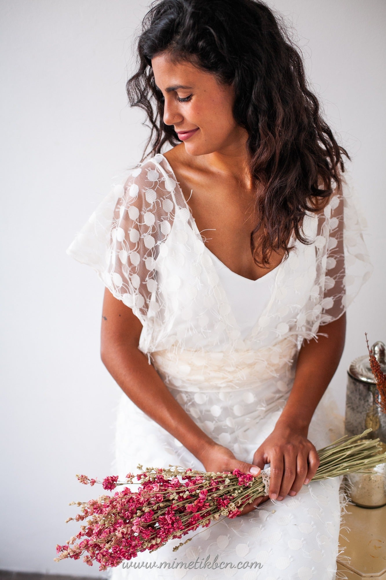 Example of intimate wedding dress