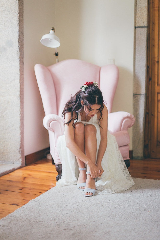 bohemian lace wedding dress