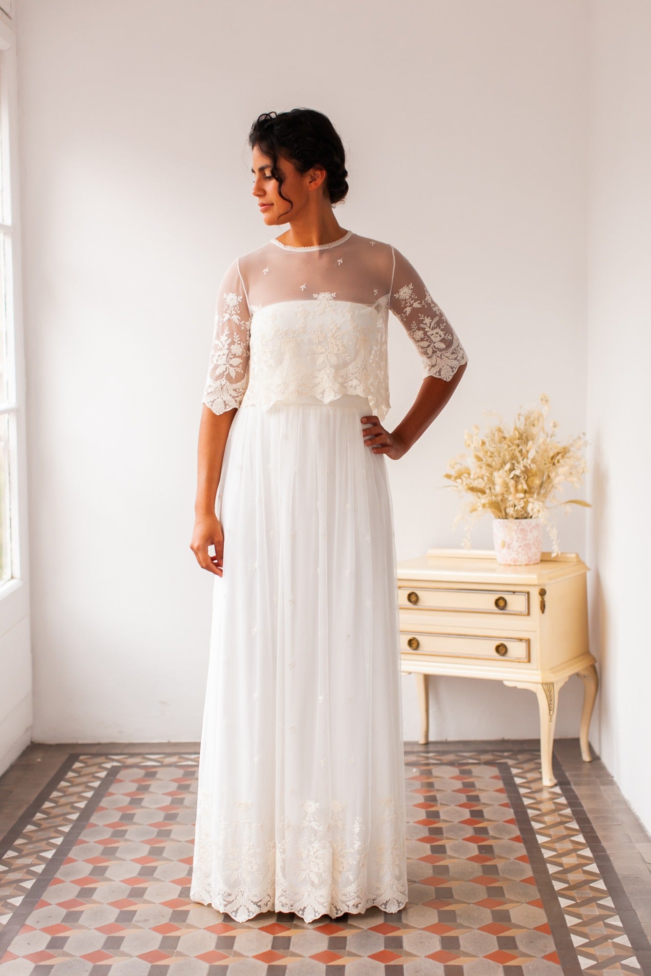 new bridal collection Mimetik Bcn Jane Bohemian